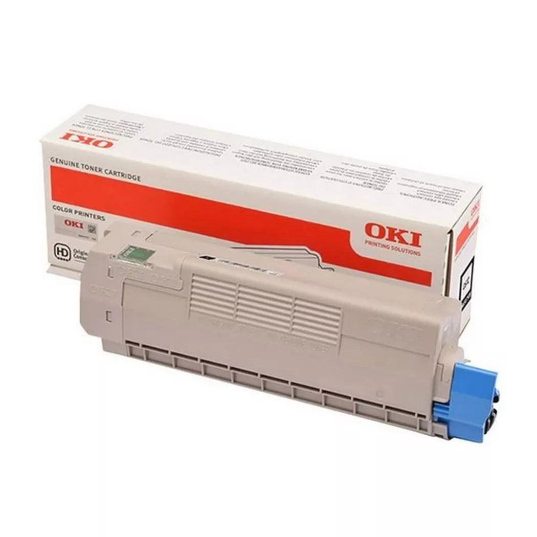 OKI – Toner schwarz 46507508 C612 8000 Seiten, Schwarz, One Size