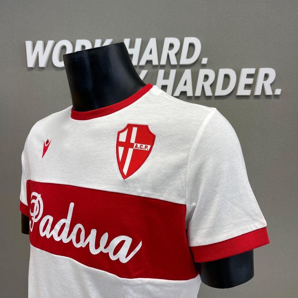 macron  t-shirt coton padova calcio linea 2022 