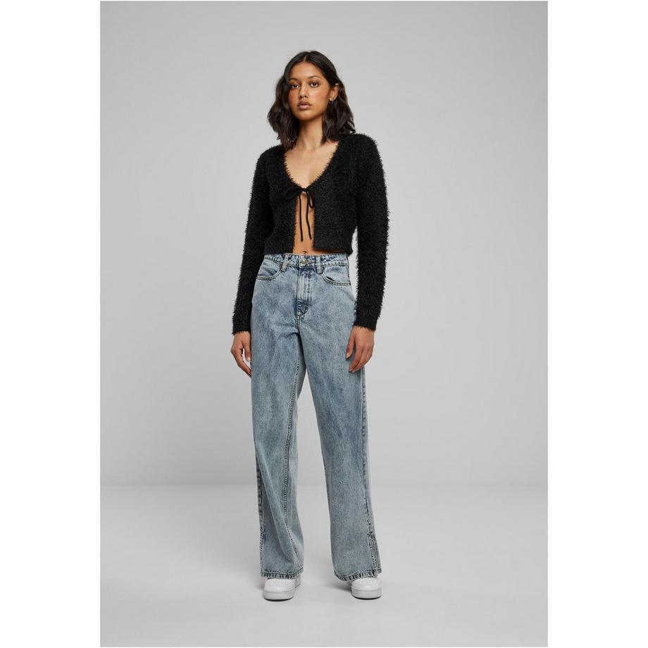 URBAN CLASSICS Cropped Strickjacke  