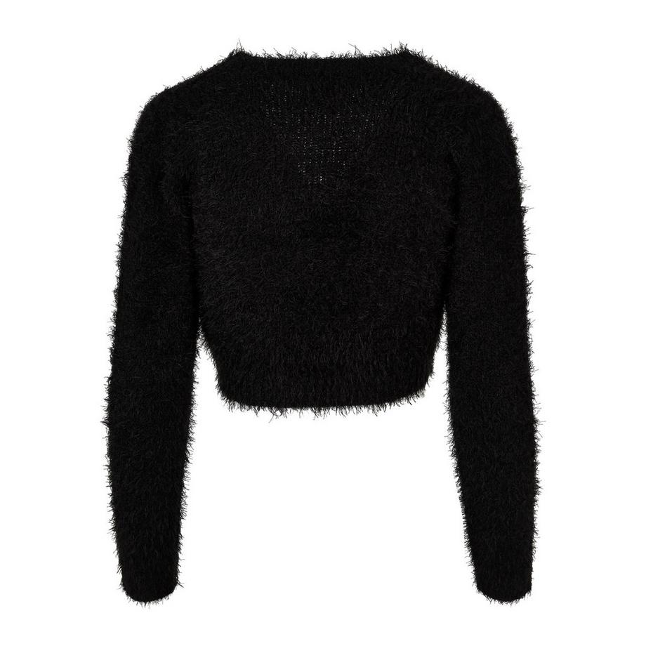 URBAN CLASSICS Cropped Strickjacke  