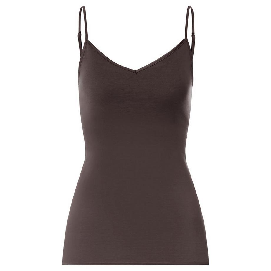 HANRO Cotton Seamless Spaghetti Top  