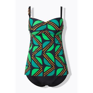 Ulla Popken Tankini Softcups Verstellbare Träger Recycelt  