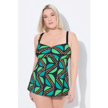 Tankini, Softcups, Träger verstellbar, recycelt