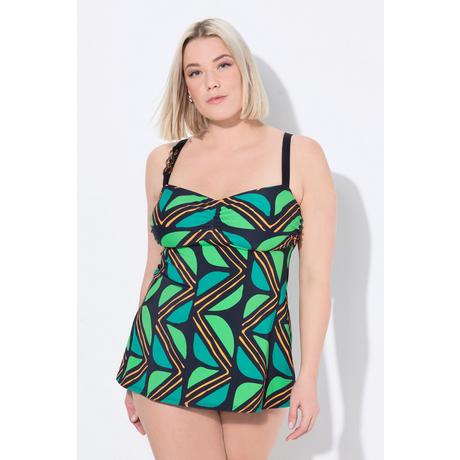 Ulla Popken Tankini Softcups Verstellbare Träger Recycelt  