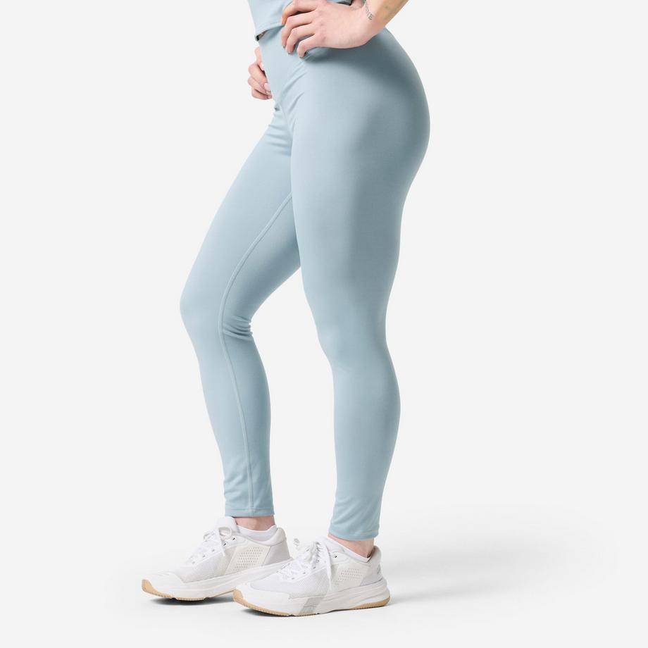 DOMYOS  Geraffte Fitness-Leggings , 