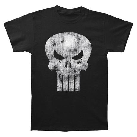 The Punisher Punisher T-Shirt Stampa Grafica Teschio  