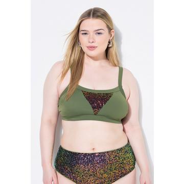 Bikini-Top, Softcups, Pailletten, Shaping