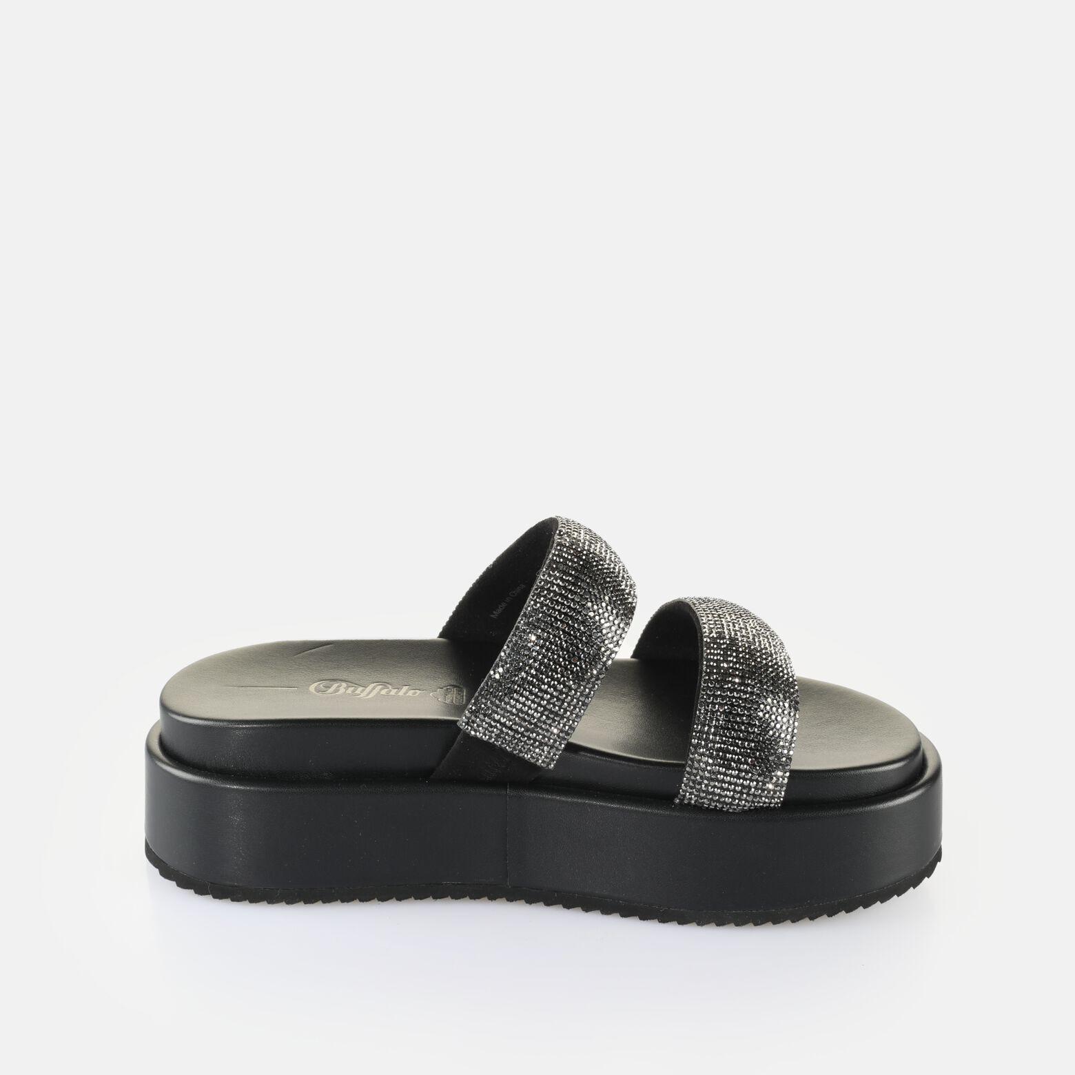 Buffalo  sandali da noa ts - vegan glitter 