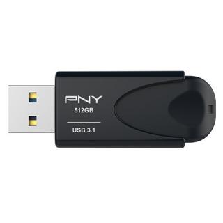 PNY  PNY Attache 4 unità flash USB 512 GB USB tipo A 3.2 Gen 1 (3.1 Gen 1) Nero 