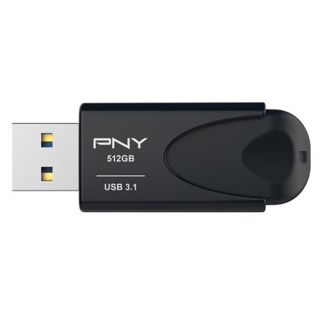 PNY  PNY Attache 4 unità flash USB 512 GB USB tipo A 3.2 Gen 1 (3.1 Gen 1) Nero 