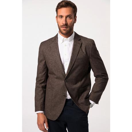 JP1880 Leinenoptik Business Sakko Reverskragen  