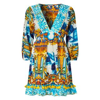 Joe Browns Tunica Stampa Barca Bordo Pompon  