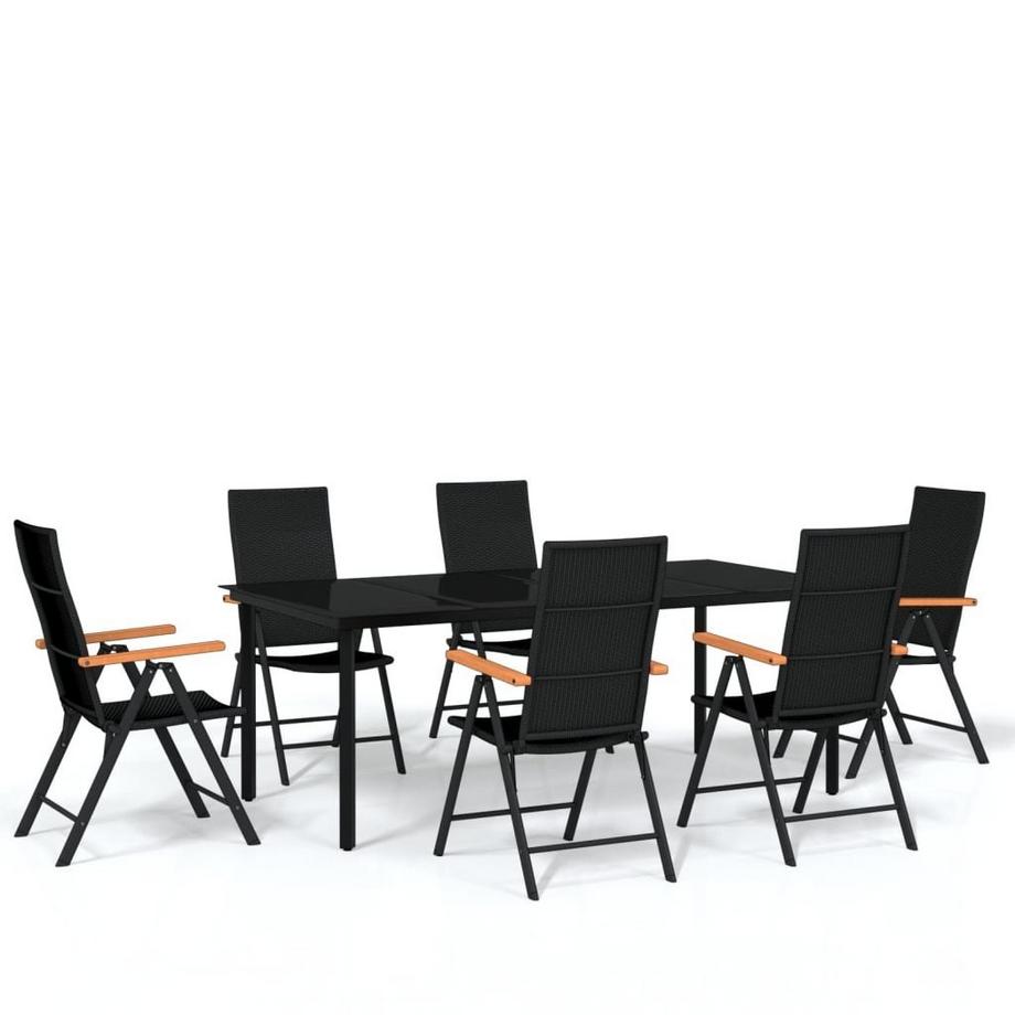 set da pranzo da giardino Acciaio