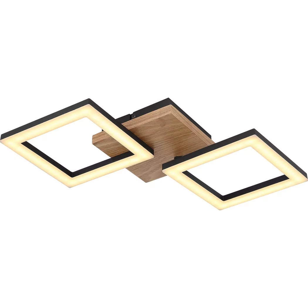 mutoni – Deckenleuchte Kerry Metall matt LED 47×23, One Size, Multicolor