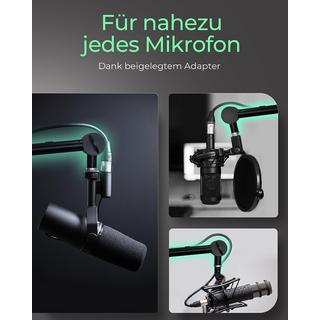 ICY Box  ICY BOX IB-MAG103B-T, Professioneller Mikrofon-Auslegerarm mit Tischhalterung 