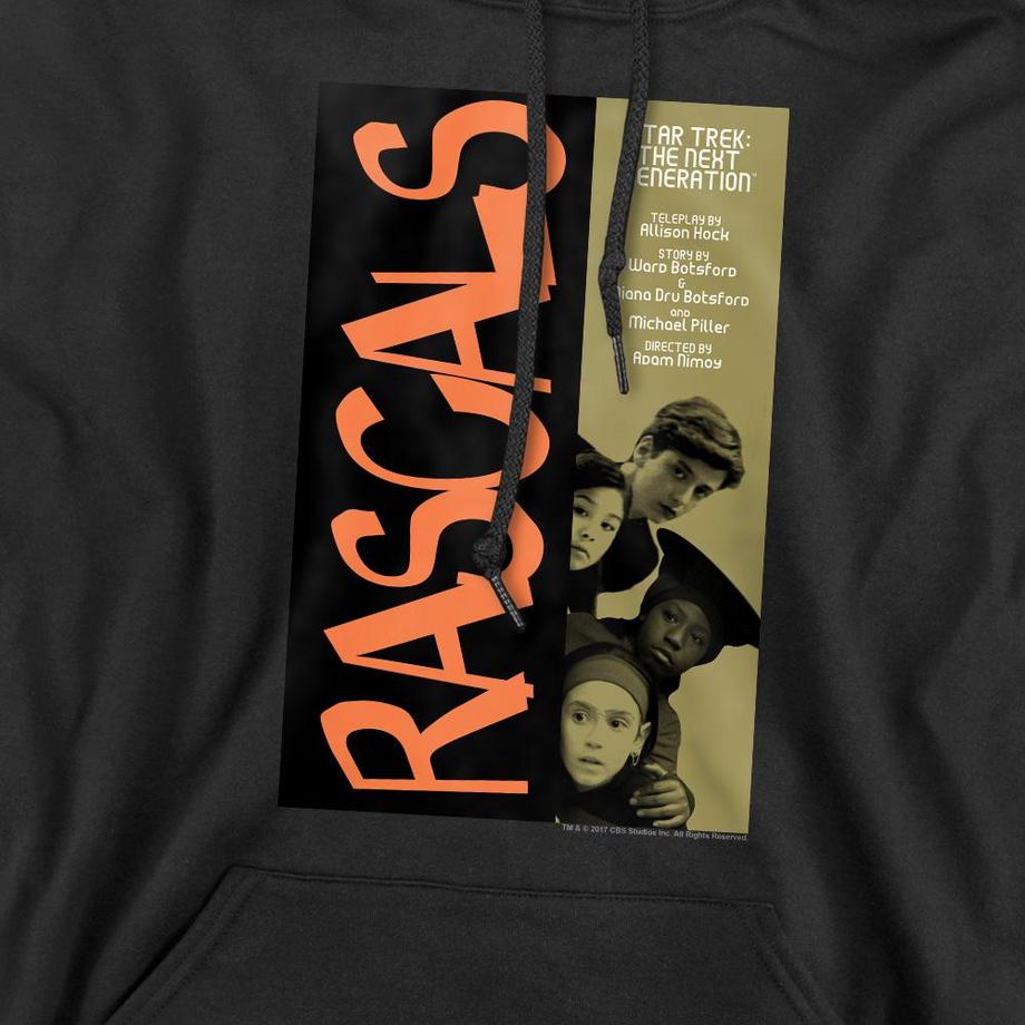 Star Trek The Next Generation Stagione 6 Episodio 7 Felpa con Cappuccio  