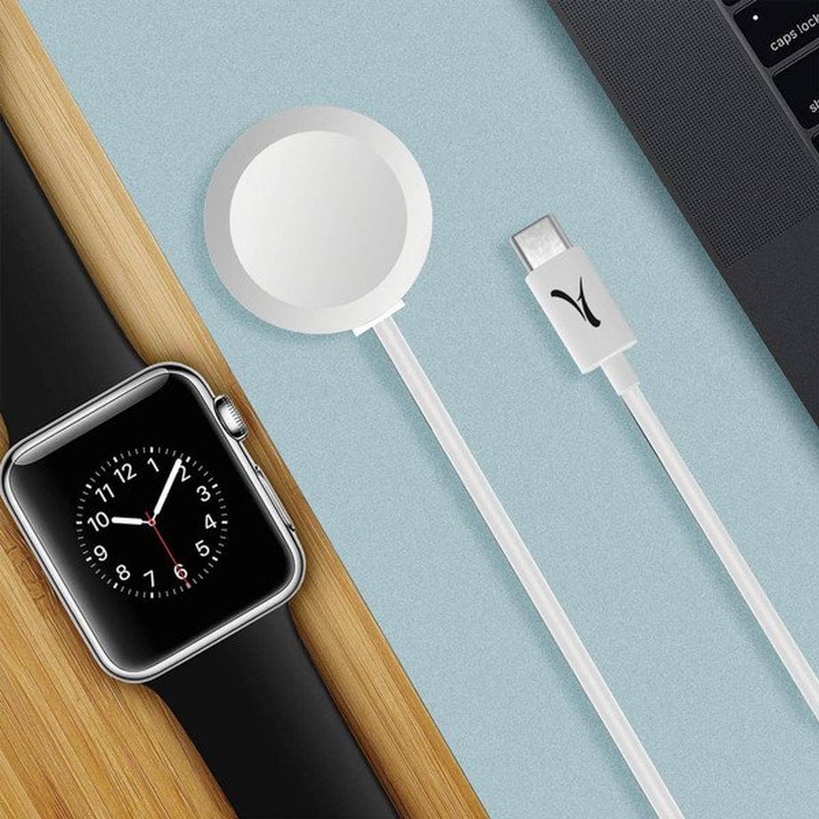 Akashi  Câble Magnétique USB-C Apple Watch 1m 