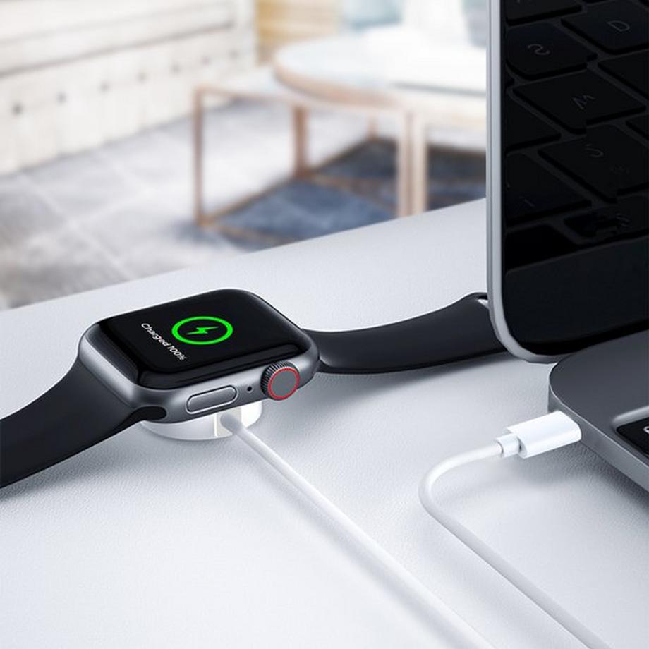 Akashi  Câble Magnétique USB-C Apple Watch 1m 