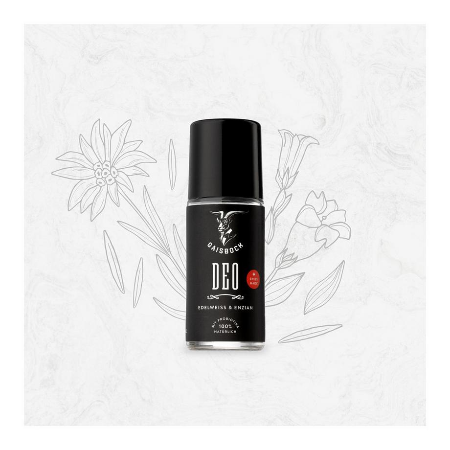 Gaisbock  Gaisbock - Deo mit Edelweiss und Enzian 