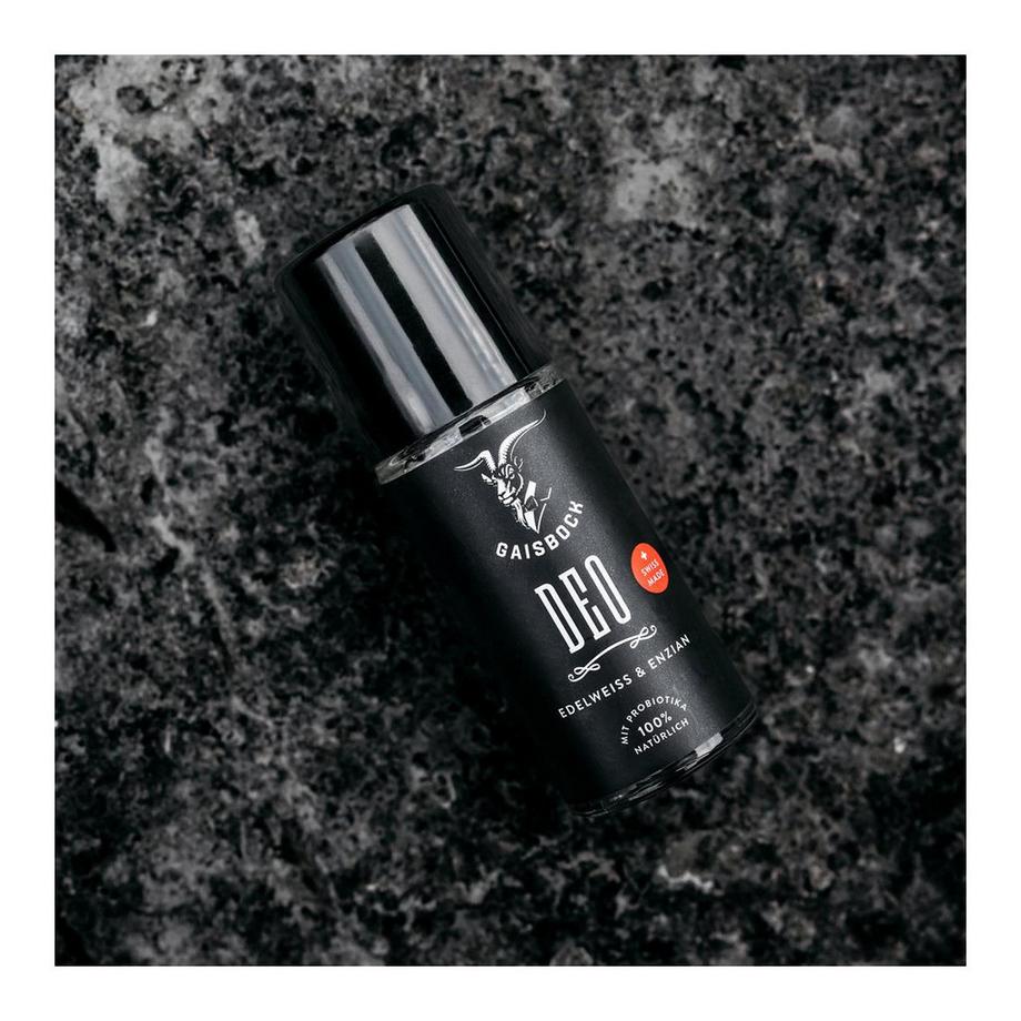 Gaisbock  Gaisbock - Deo mit Edelweiss und Enzian 