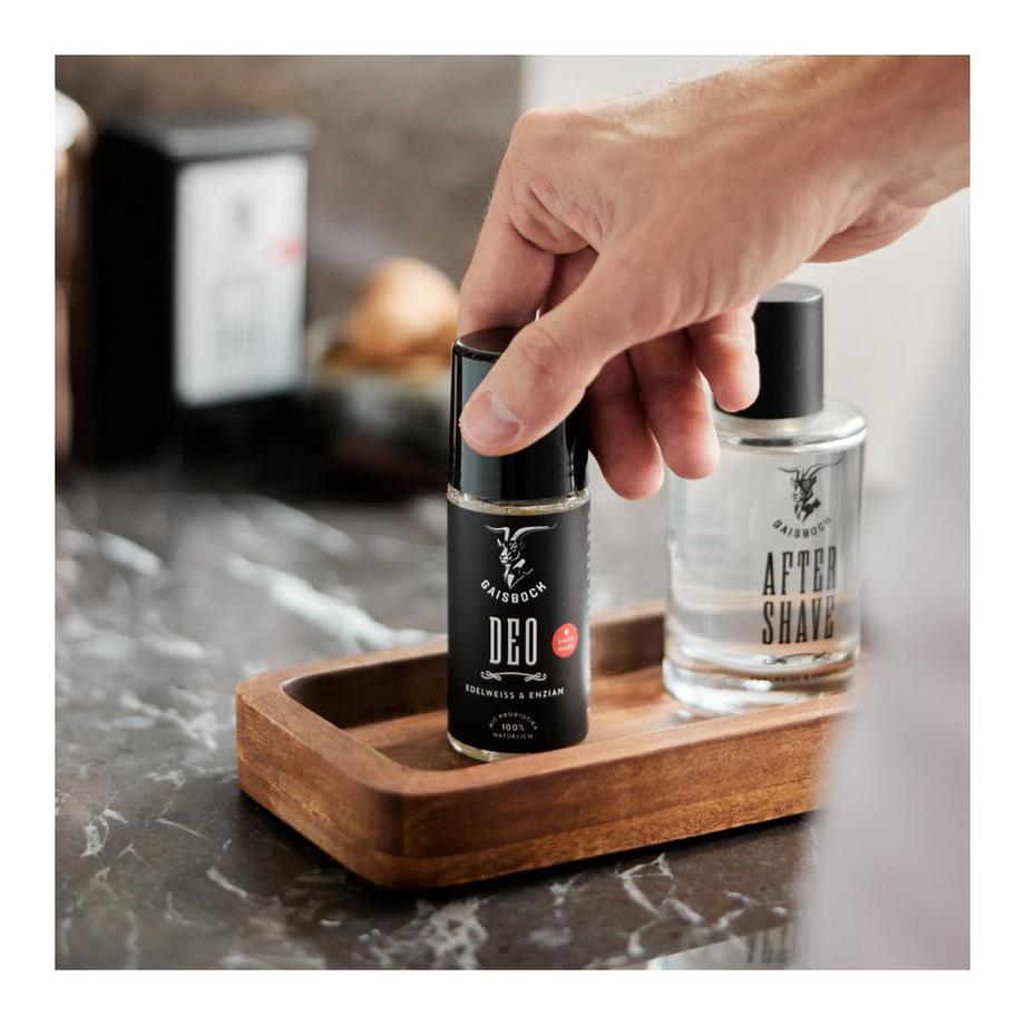 Gaisbock  Gaisbock - Deo mit Edelweiss und Enzian 