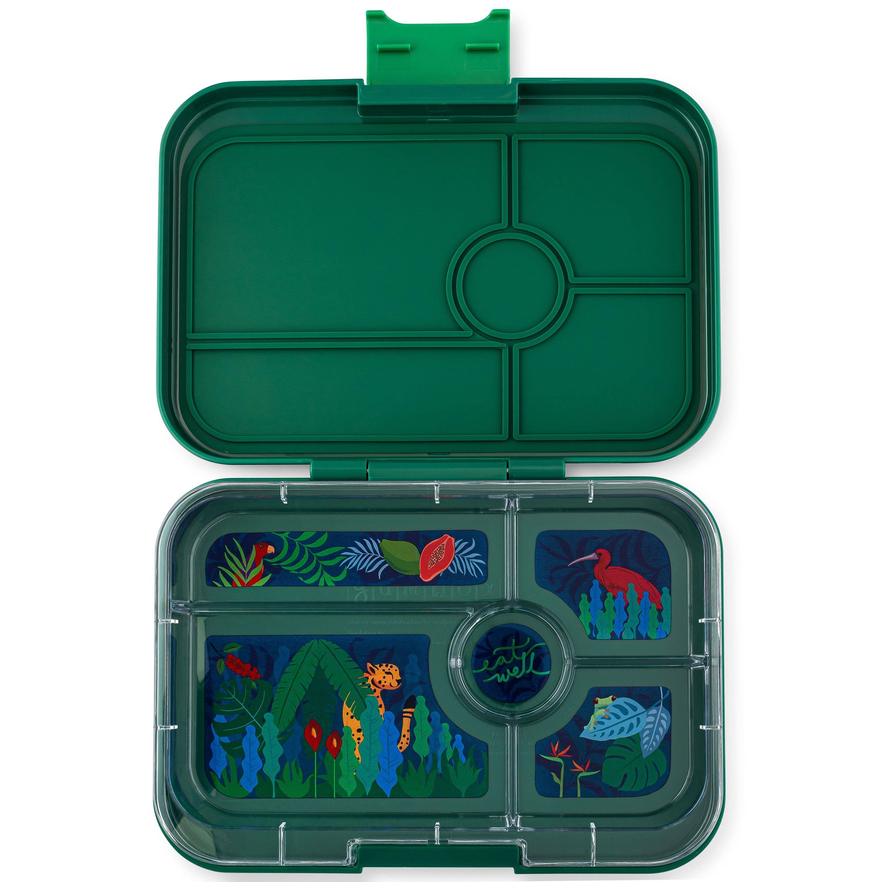 Yumbox Yumbox Tapas XL 5C Greenwich Green Jungle Znüni Lunchbox  