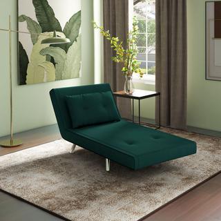 HOMCOM Chaise de couchage  