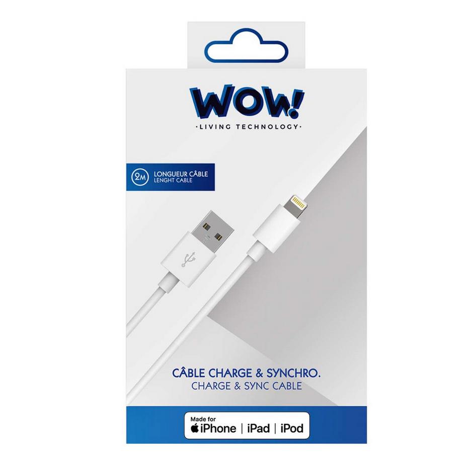 WOW  Cavo USB A/Lightning 