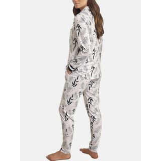 Selmark  Pyjama-Outfit Hose Hemd Langarm Botanic 