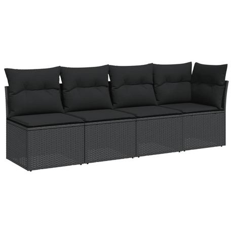 VidaXL Gartensofa poly-rattan  