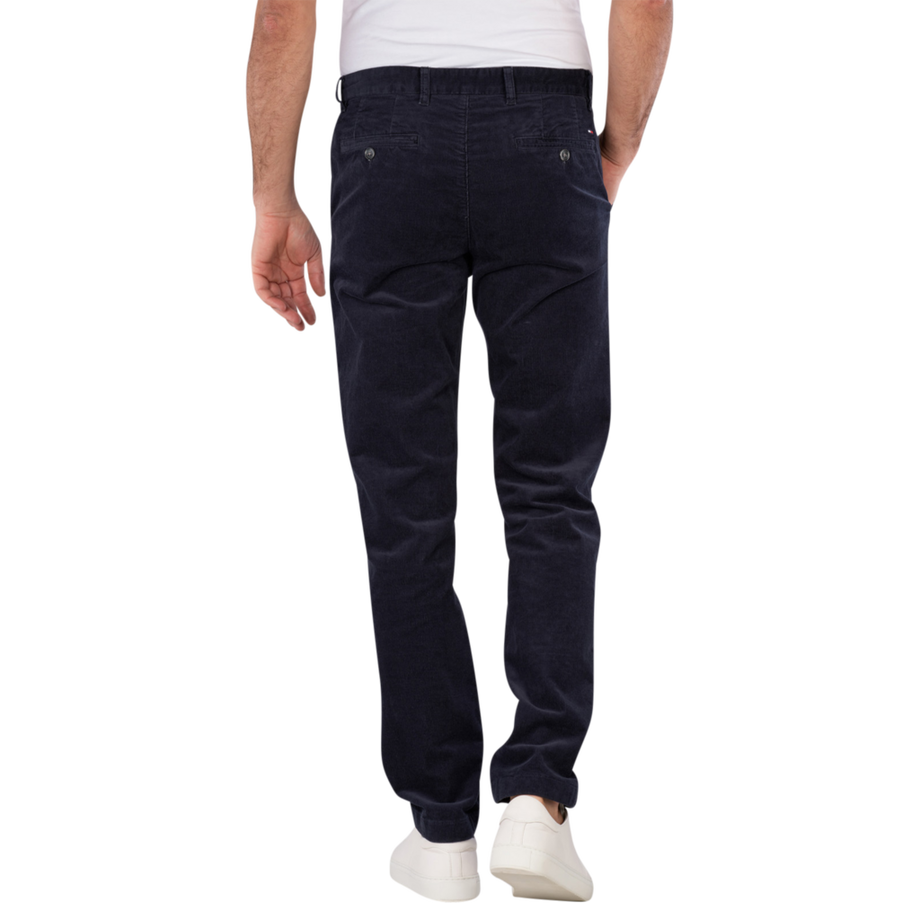 TOMMY HILFIGER Denton Chino Corduroy Gerade Bein Hose  