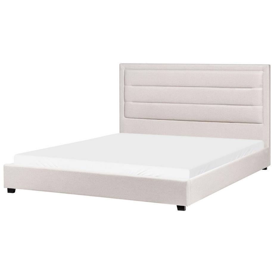 Lit avec sommier en Tissu  ROUEN