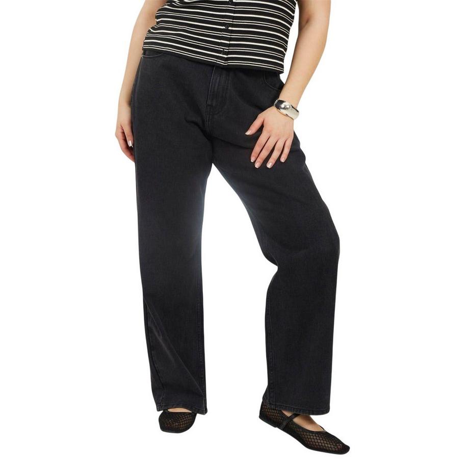 Jeans Jeans Vita Media Gamba Dritta