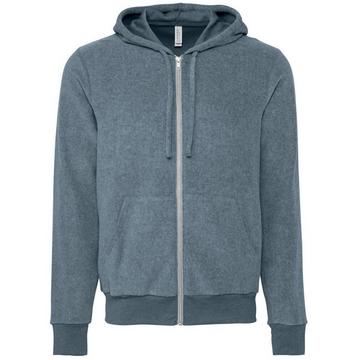 Hoodie mit durchgehendem Reißverschluss