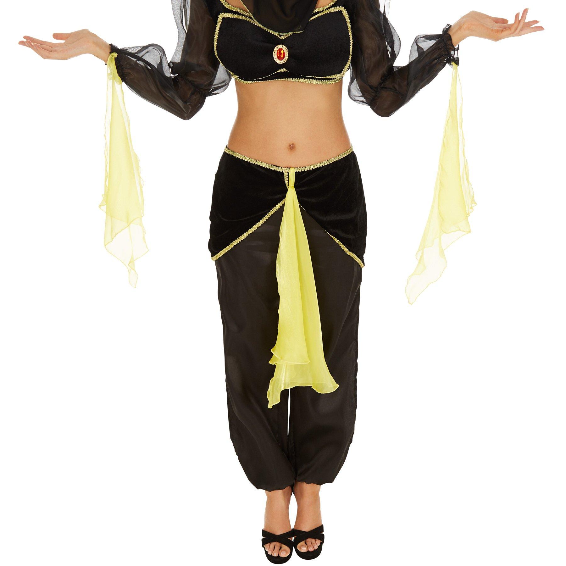 Tectake  Déguisement de danseuse orientale des 1001 nuits 