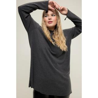 Studio Untold  Longsleeve, A-Line, Stehkragen, Seitenschlitze 