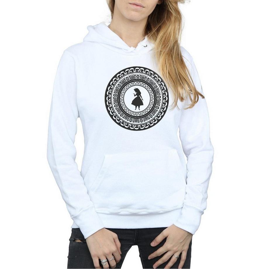 Disney Alice nel Paese delle Meraviglie Felpa con Cappuccio  