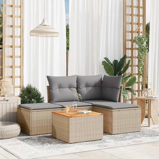 VidaXL Garten sofagarnitur poly-rattan  