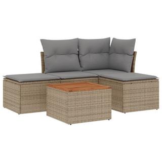 VidaXL Garten sofagarnitur poly-rattan  