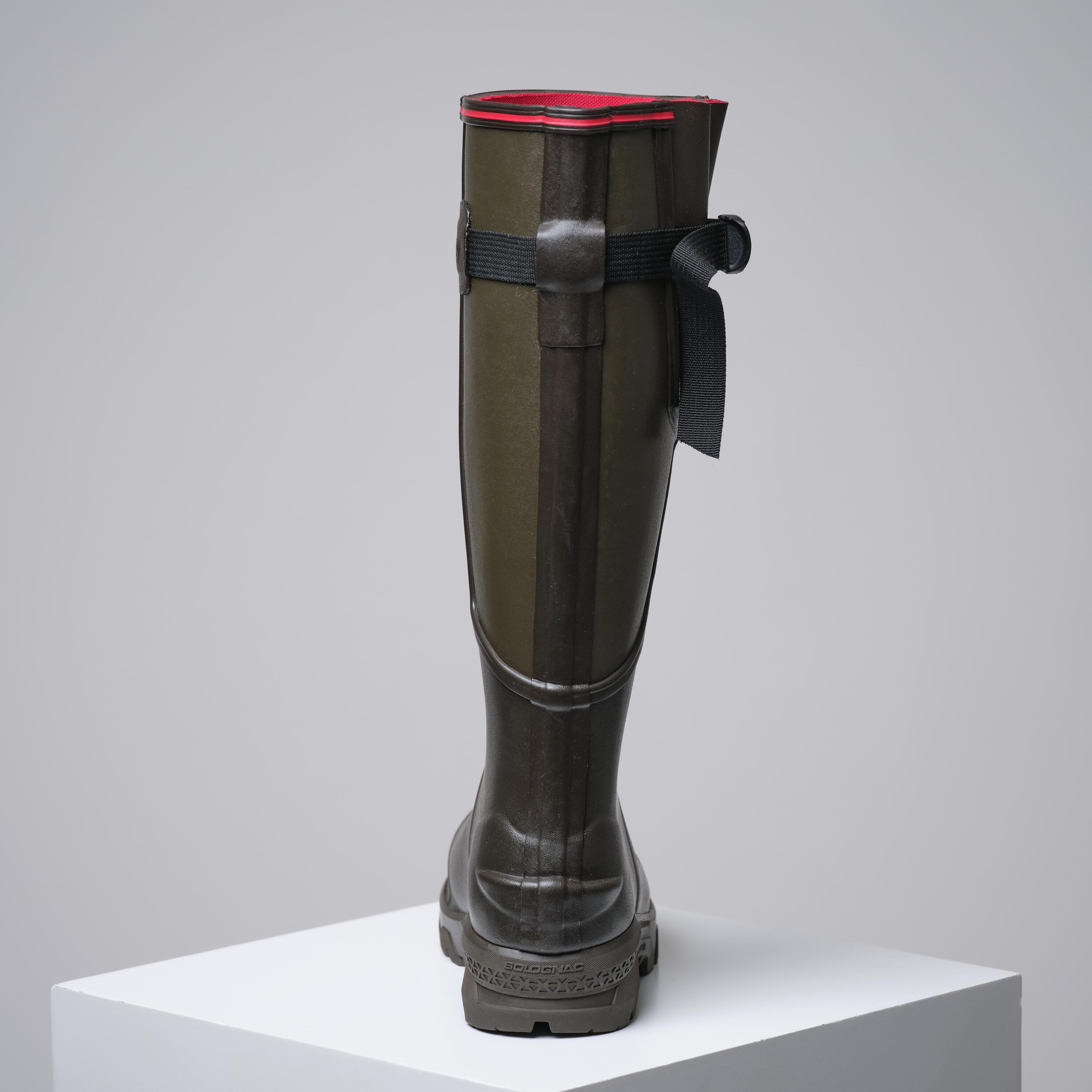 SOLOGNAC  Stivali gomma donna resistenti gomma 