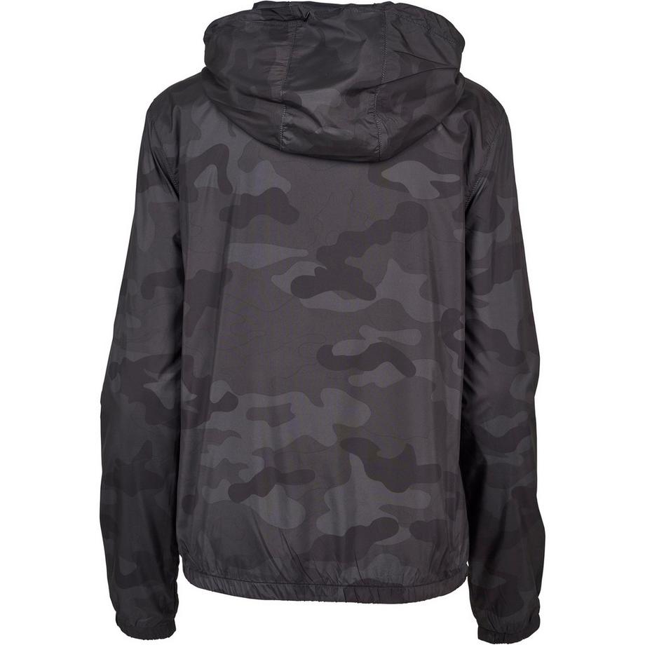 URBAN CLASSICS Camo Half Zip Hoodie  