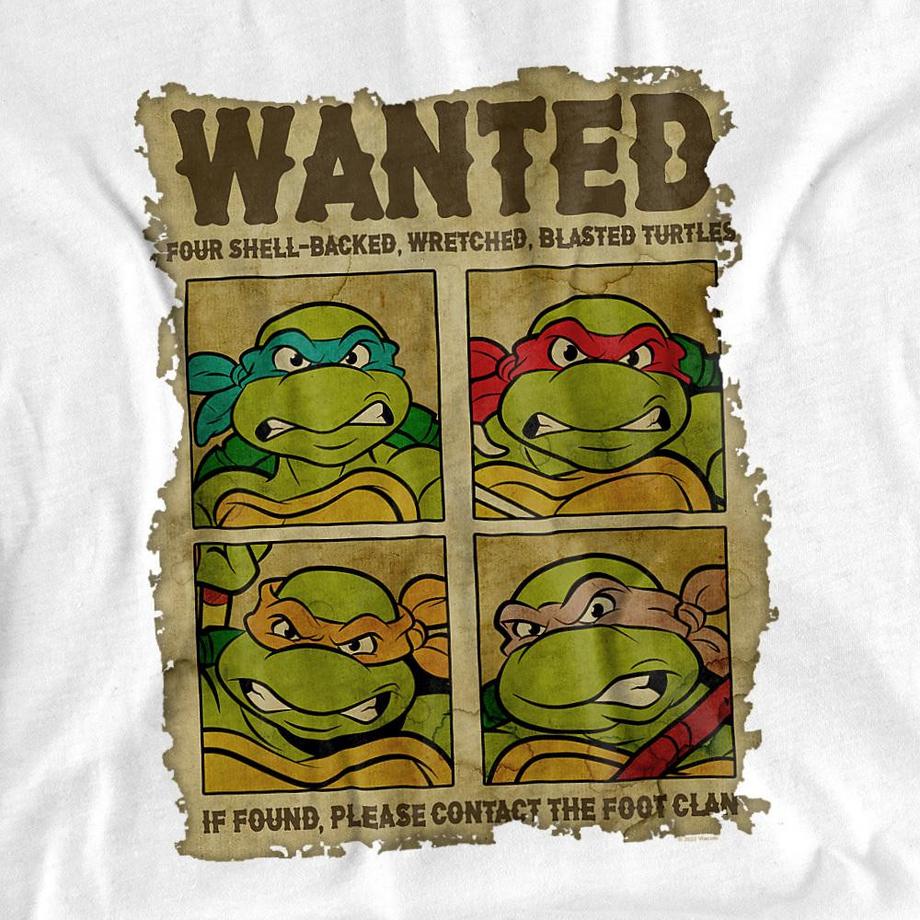 TEENAGE MUTANT NINJA TURTLE  Shredder´s Most Wanted Maglietta 