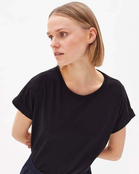 ARMEDANGELS  Idaa Black - T-Shirt Damen 