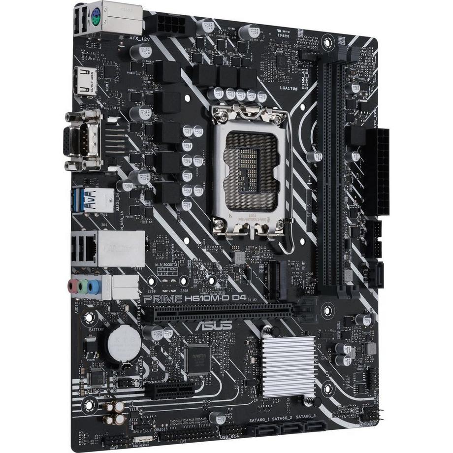 ASUS  PRIME H610M-D D4 Intel H610 LGA 1700 micro ATX 