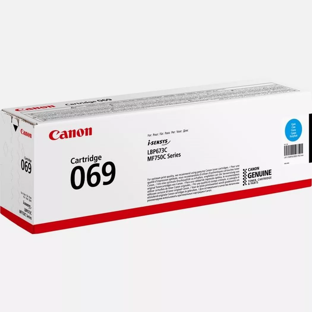 Canon – Toner 069 cyan, One Size