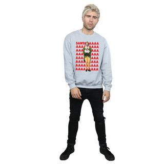 Elf  Buddy Santa Scream Sweatshirt 