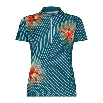 Maglia donna con mezza zip CMP