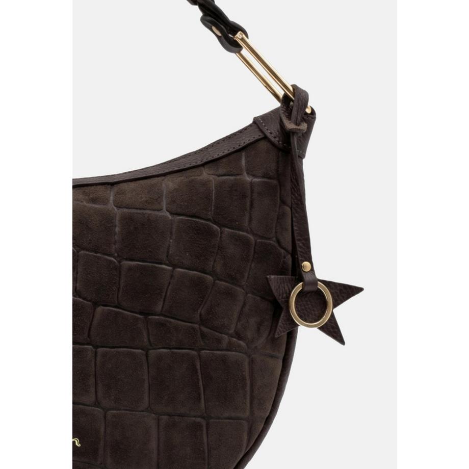 pierre cardin Vintage Halbmond Handtasche  
