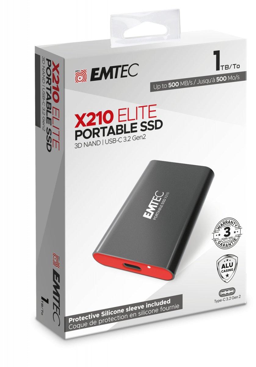 EMTEC  X210 Elite 1 TB Nero 