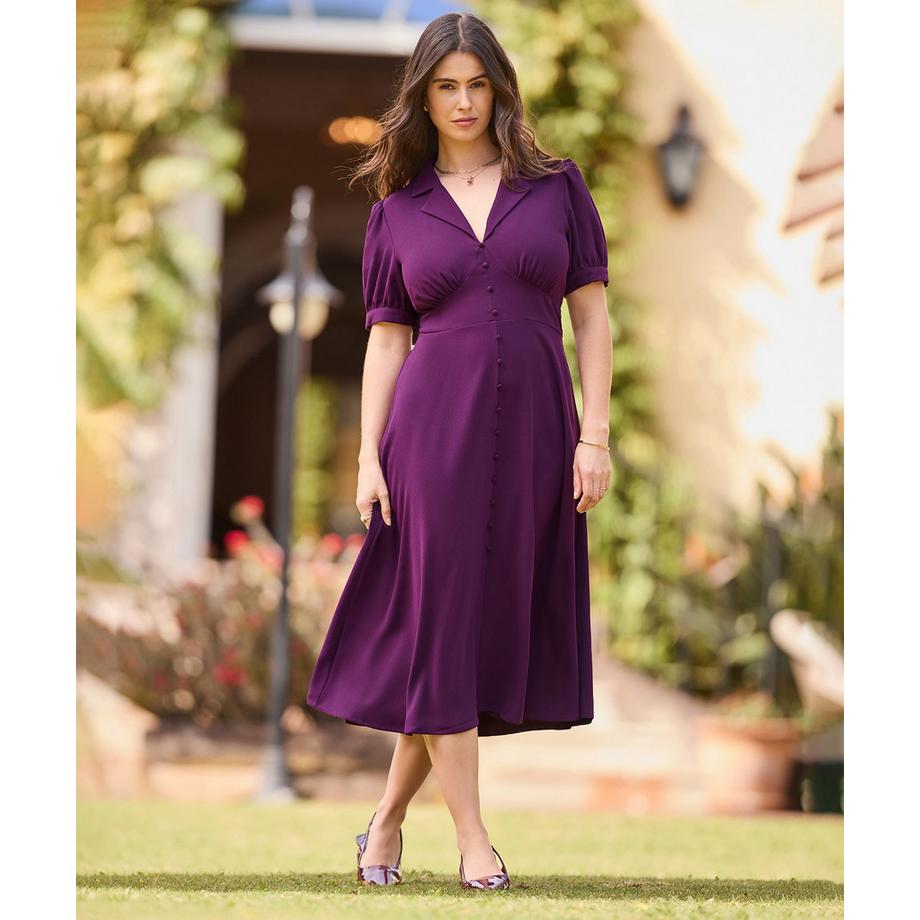 Joe Browns Kleid im Retro-Stil mit Blumenmuster  